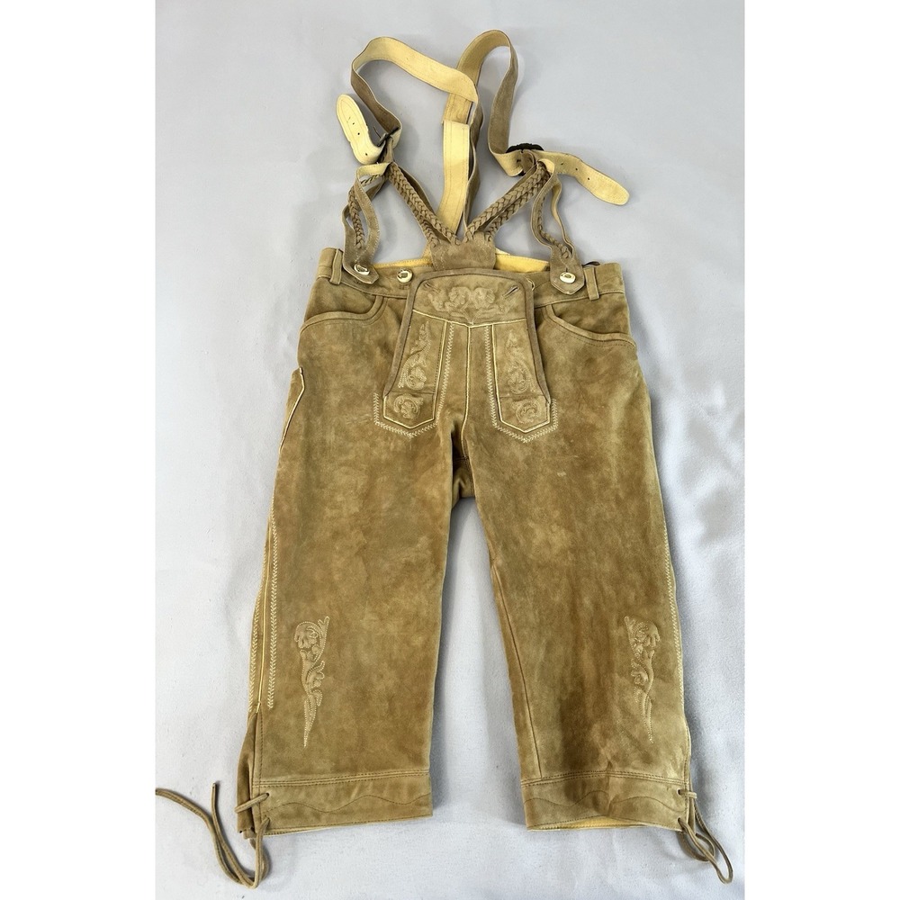 Kruger Buam Men's Lederhosen Germany Traditional Model 900 44 EU / 28 US